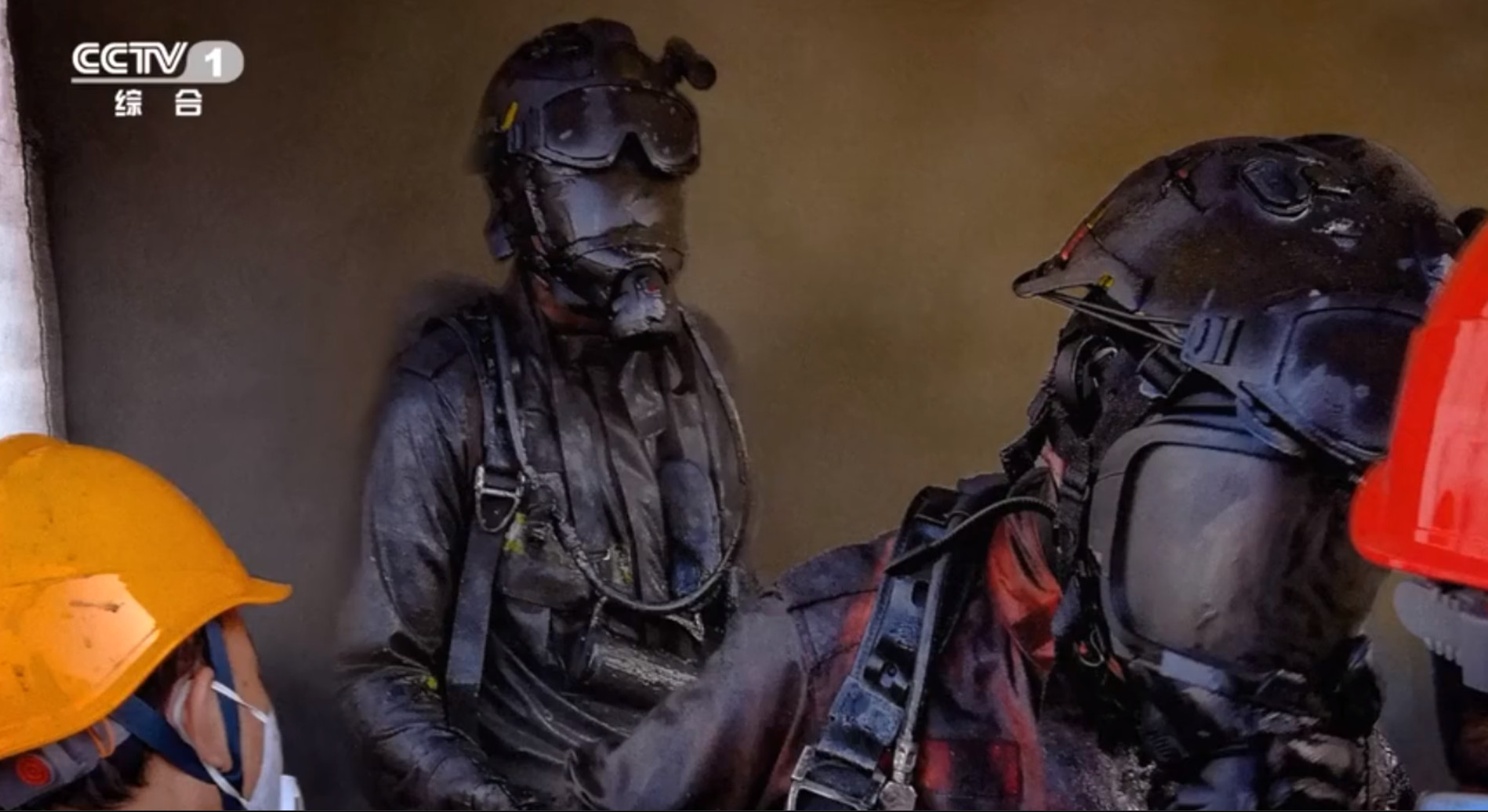 ▲▼消防員,火警。（圖／CCTV）