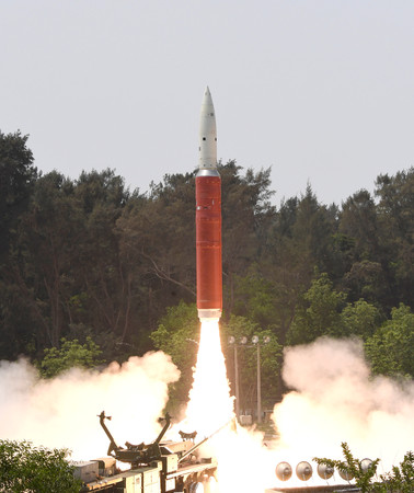 ▲▼印度成功試射反衛星「太空武器」。（圖／路透）