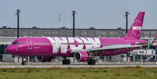 ▲▼冰島廉航沃奧航空（WOW AIR）             。（圖／達志影像／美聯社）