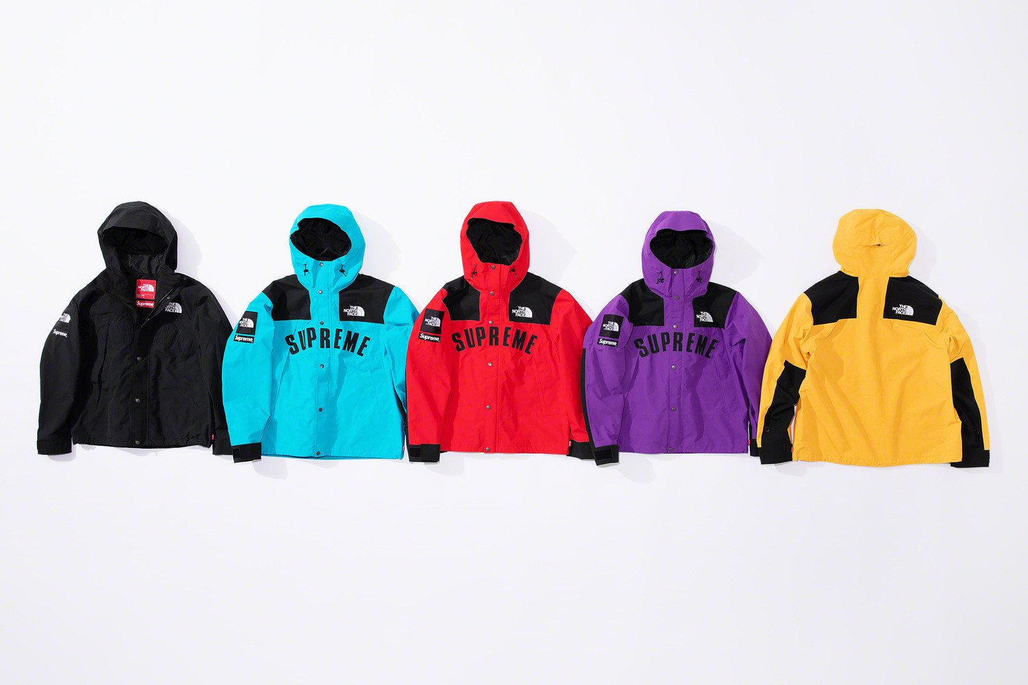the north face and supreme