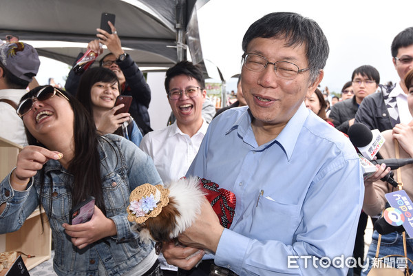 ▲▼2019好朋友野餐日,台北市長柯文哲。（圖／記者李毓康攝）