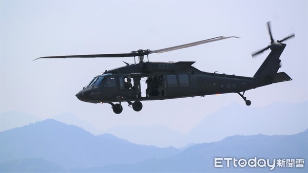 ▲陸軍黑鷹直升機 UH-60M直升機▼（圖／記者呂佳賢攝）