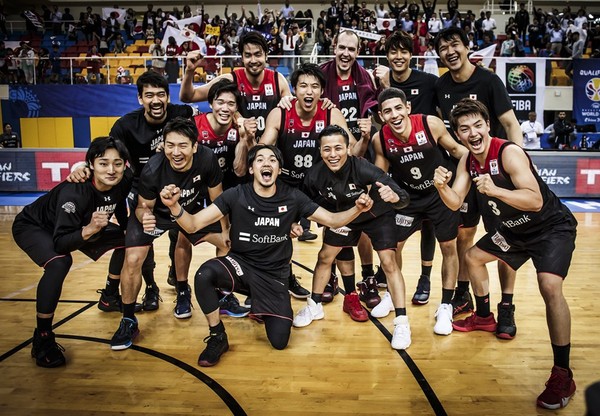 ▲▼日本男籃獲奧運資格（圖／取自FIBA）