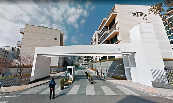 首爾聖水洞Galleria Foret五星級公寓，價錢新台幣逾億元，于太擁其中一戶。（翻攝自Google Map）