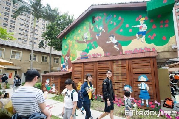 ▲桃園「南崁兒童藝術村」開幕