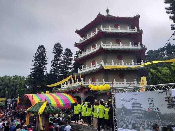 ▲桃園新屋葉家祭祖大合唱「葉五美頌」