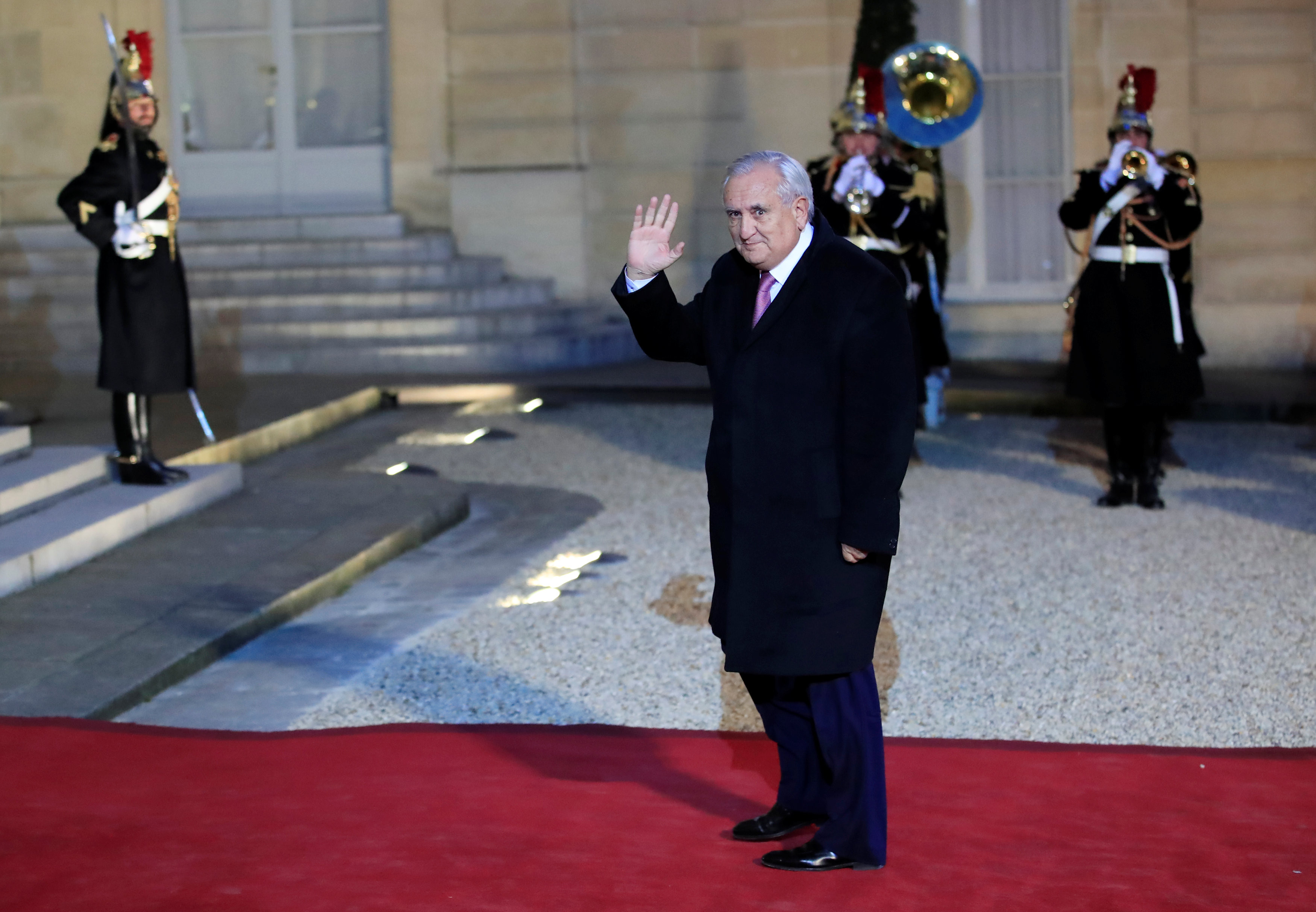 ▲▼法國前總理哈發林Jean-Pierre Raffarin。（圖／路透社）