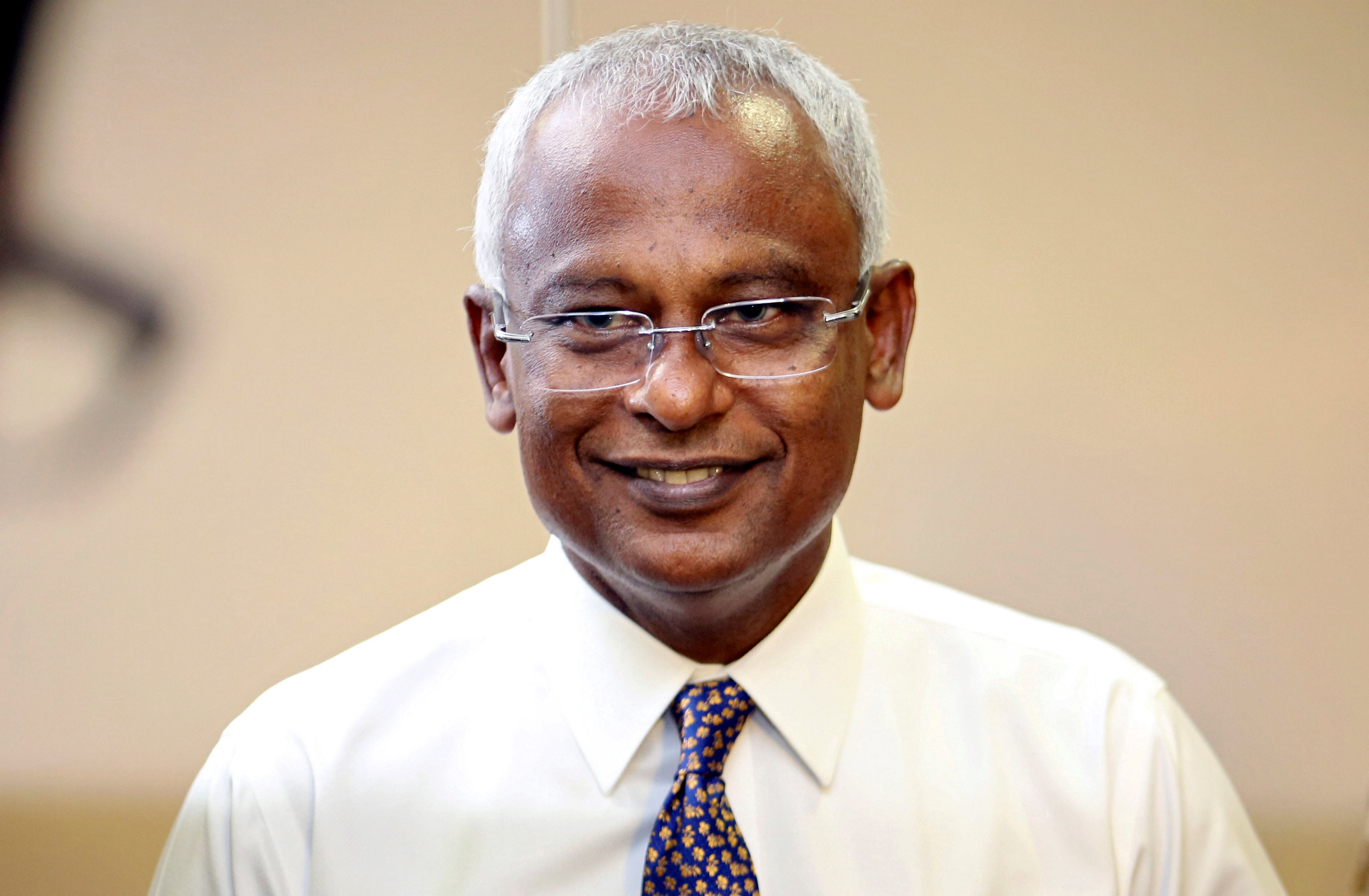 ▲▼索利（Ibrahim Mohamed Solih）2018年9月當選總統。（圖／路透社）