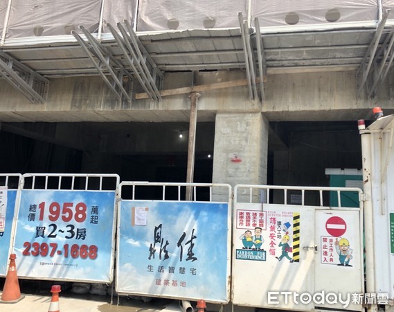 ▲▼ˋ去年12月發生工安意外。（圖／記者楊亞璇攝）