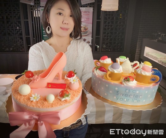 ▲觀光股美食－KY旗下品牌85度C推出新款母親節造型蛋糕，搶攻預購商機。（圖／美食－KY提供）