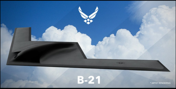 ▲▼美軍新一代遠程戰略隱形轟炸機B-21「突襲者」（B-21 Raider）。（圖／翻攝自諾斯洛普•格拉曼（Northrop Grumman）官網）