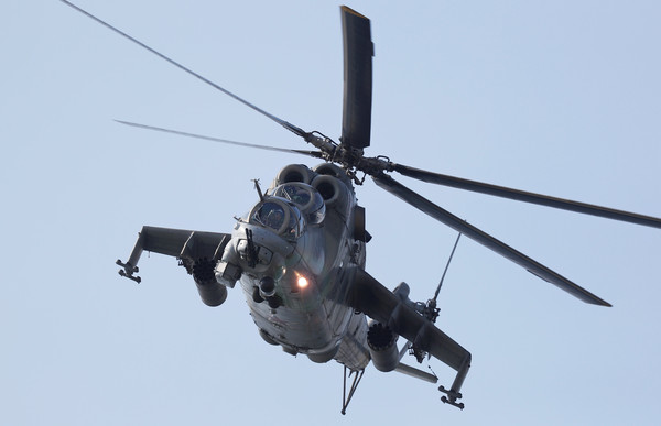▲▼Mi-24雌鹿直升機,米-24直升機。（圖／路透社）