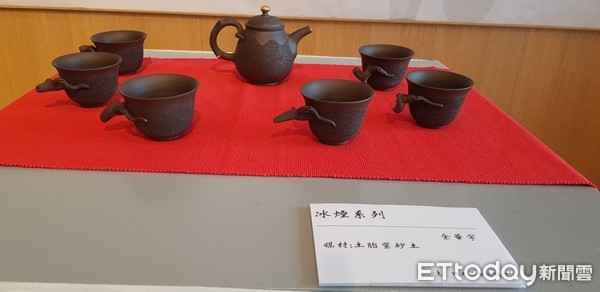 ▲▼青年陶藝家余華宇陶藝驚艷作品，即日起佛光山潮州講堂展出。（圖／記者陳崑福翻攝）