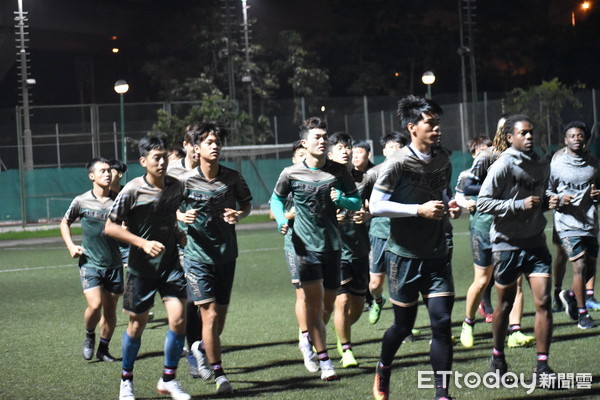 ▲▼ 亞足聯盃，航源FC 對上香港大埔，賽前練習 。（圖／航源FC提供）