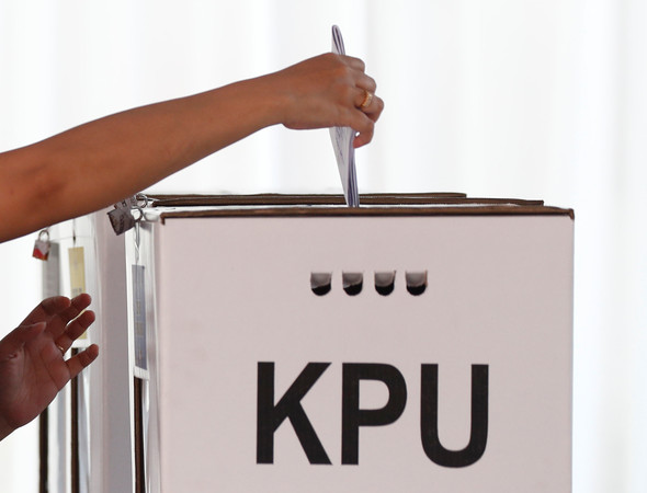 ▲▼ 印尼17日舉辦總統與國會大選。（圖／路透）