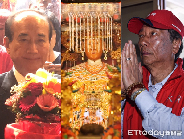 ▲▼王金平,大甲媽祖,媽祖,郭台銘。（組合圖／記者李忠憲、姜國輝、林敬旻攝）