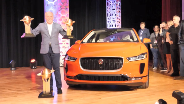 ▲2019世界年度風雲車出爐 Jaguar I-Pace橫掃三大獎。（圖／翻攝世界年度風雲車大獎）
