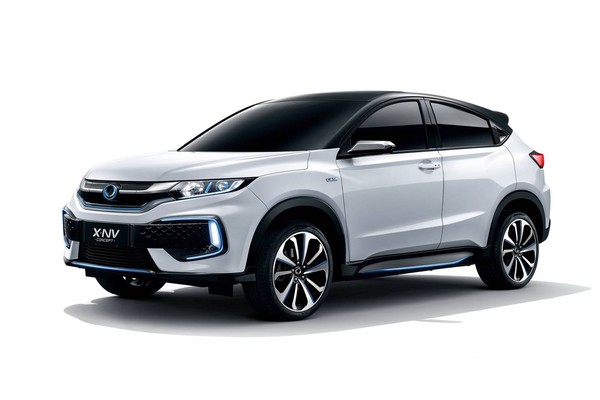 ▲▼ Honda於上海車展發表 X-NV Concept概念車。（圖／翻攝自Honda）
