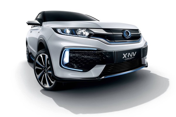 ▲▼ Honda於上海車展發表 X-NV Concept概念車。（圖／翻攝自Honda）
