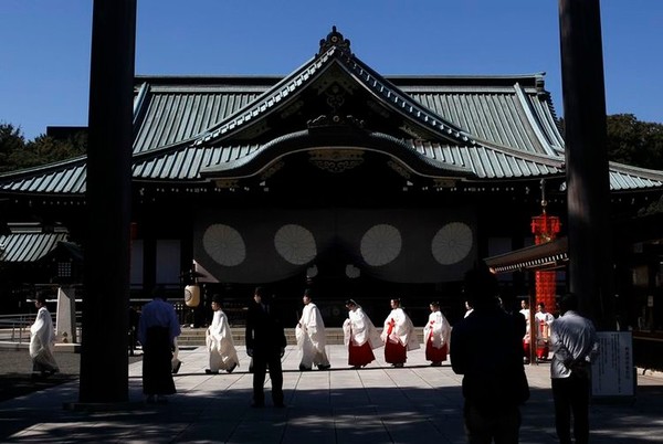 ▲靖國神社。（圖／路透社）