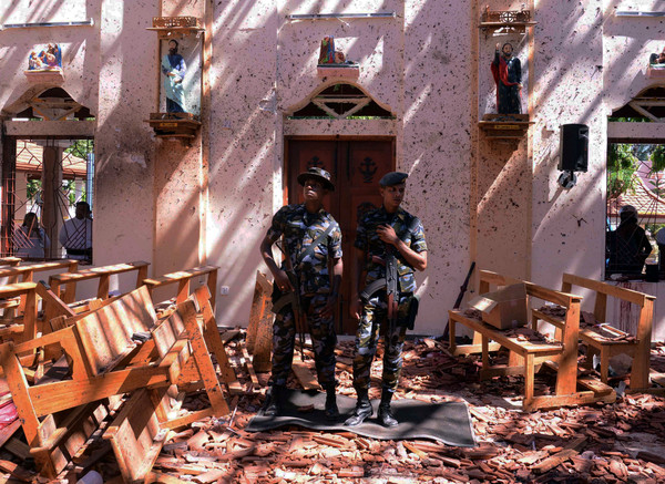 ▲▼斯里蘭卡發生連環爆炸案，教堂成攻擊目標。（圖／路透）