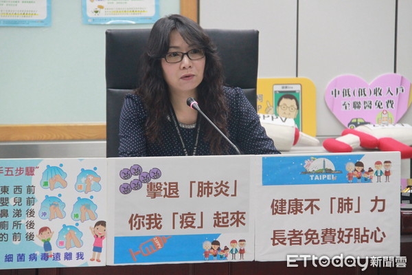 台北市衛生局疾病管制科歐佳齡科長。（圖／記者趙于婷攝）