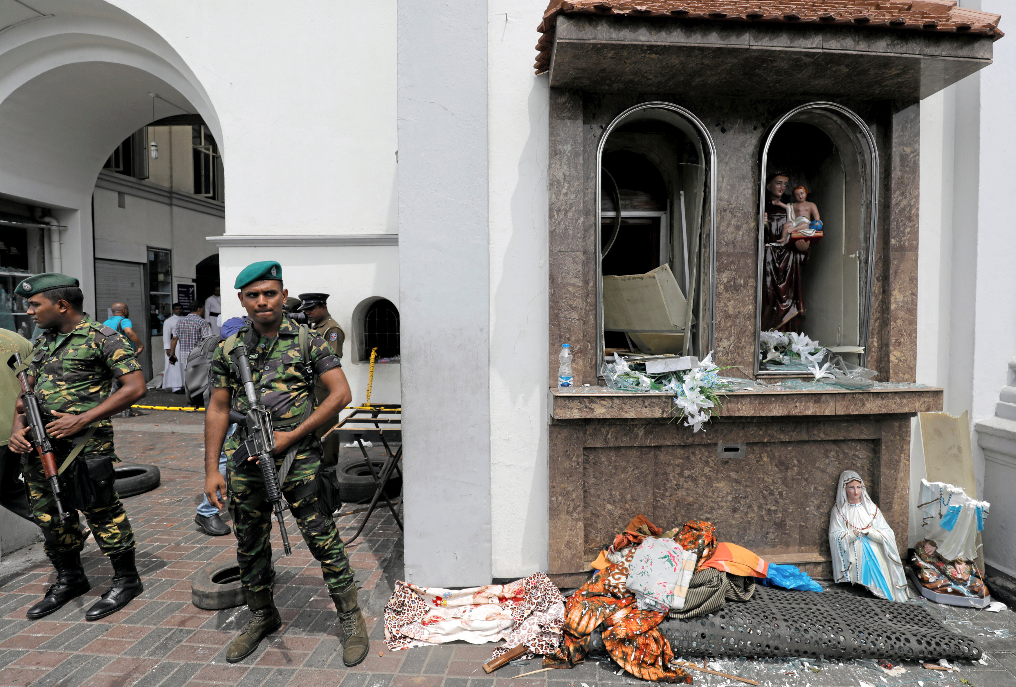 ▲▼斯里蘭卡爆炸發生地之一，聖安東尼聖壇（St Anthony’s Shrine）。（圖／路透社）
