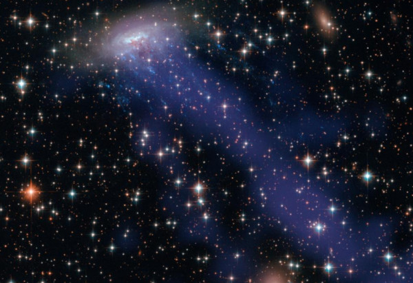 ▲▼ESO 137-001星系。（圖／翻攝自twitter／@NASAGoddard）