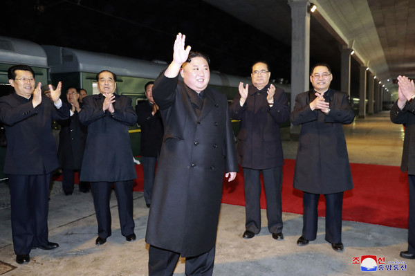 ▲▼ 北韓領導人金正恩啟程前往俄羅斯。（圖／達志影像／美聯社）