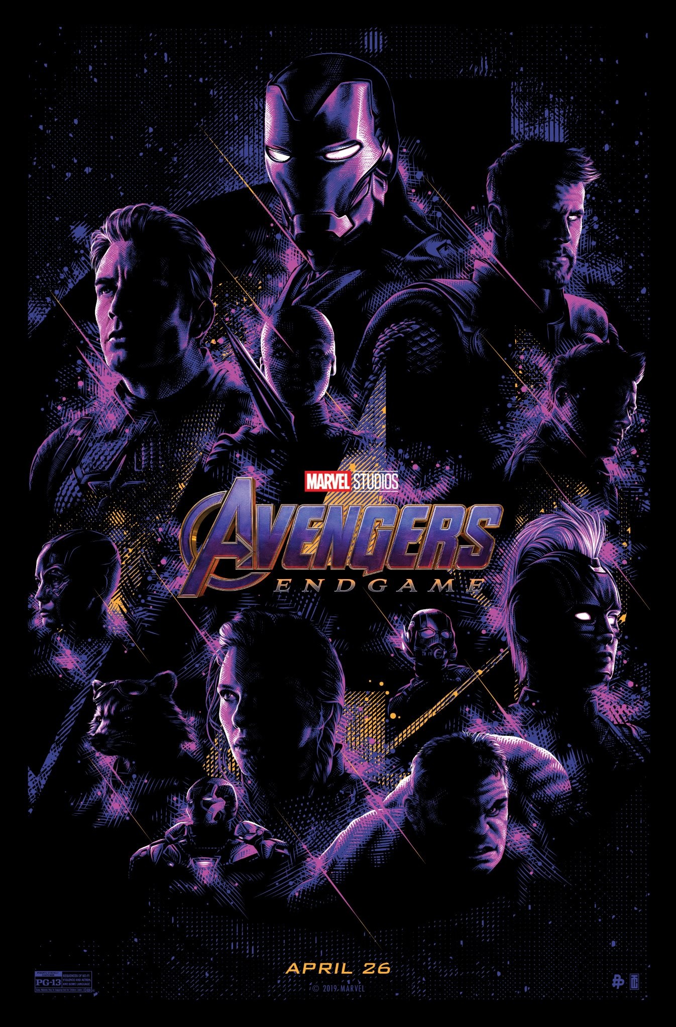 ▲▼《復仇者聯盟4：終局之戰》海報。（圖／翻攝自Avengers臉書）