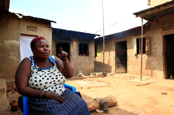 ▲▼烏干達媽媽娜芭坦茲（Mariam Nabatanzi ）今年才39歲，但已經生下了44個孩子。（圖／路透社）