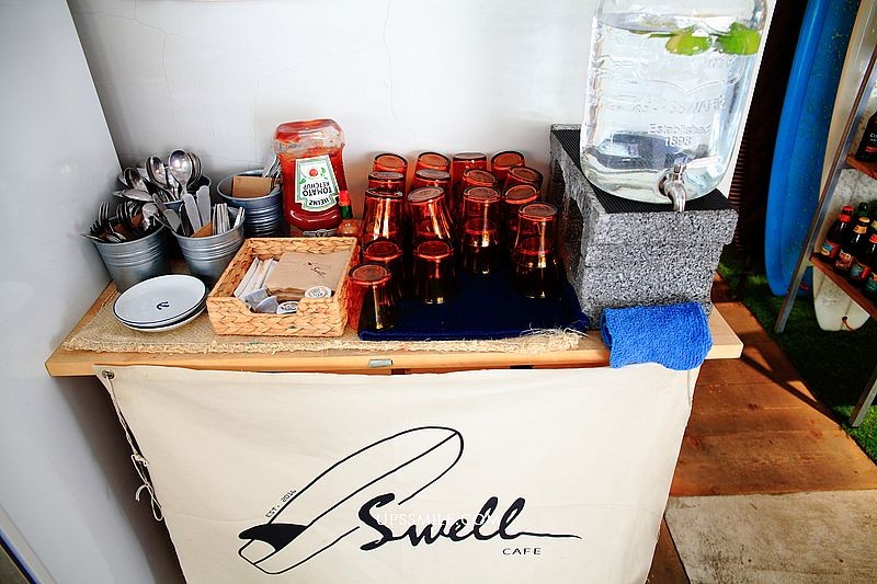 ▲▼ 台北SWELL CO. CAFE衝浪主題咖啡館。（圖／萍子 提供）