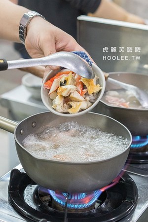 ▲▼三魚海鮮飯湯。（圖／虎麗笑嗨嗨提供）