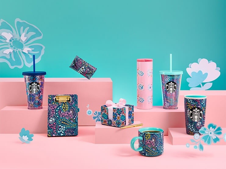 ▲星巴克 X　 Vera Bradley。（圖／翻攝自星巴克）