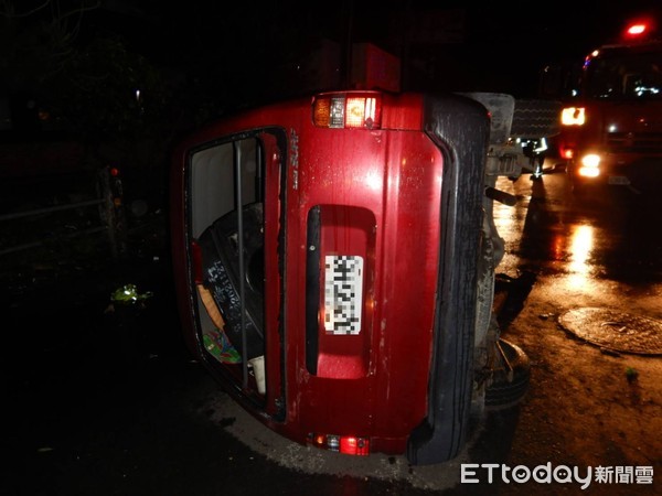 ▲▼台中車禍。（圖／記者陳玉翻攝）