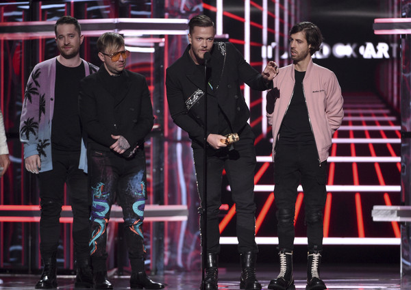 ▲謎幻樂團（Imagine Dragons）奪得告示牌音樂獎最佳搖滾歌手。（圖／達志影像／美聯社）