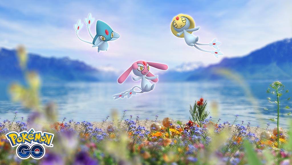 寶可夢最新「區域限定」三湖神來了　台灣可抓超稀有「由克希」（圖／翻攝自《Pokémon GO》官方網站）