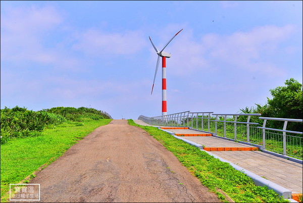 ▲石門風車公園。（圖／寶寶溫旅行親子生活提供）