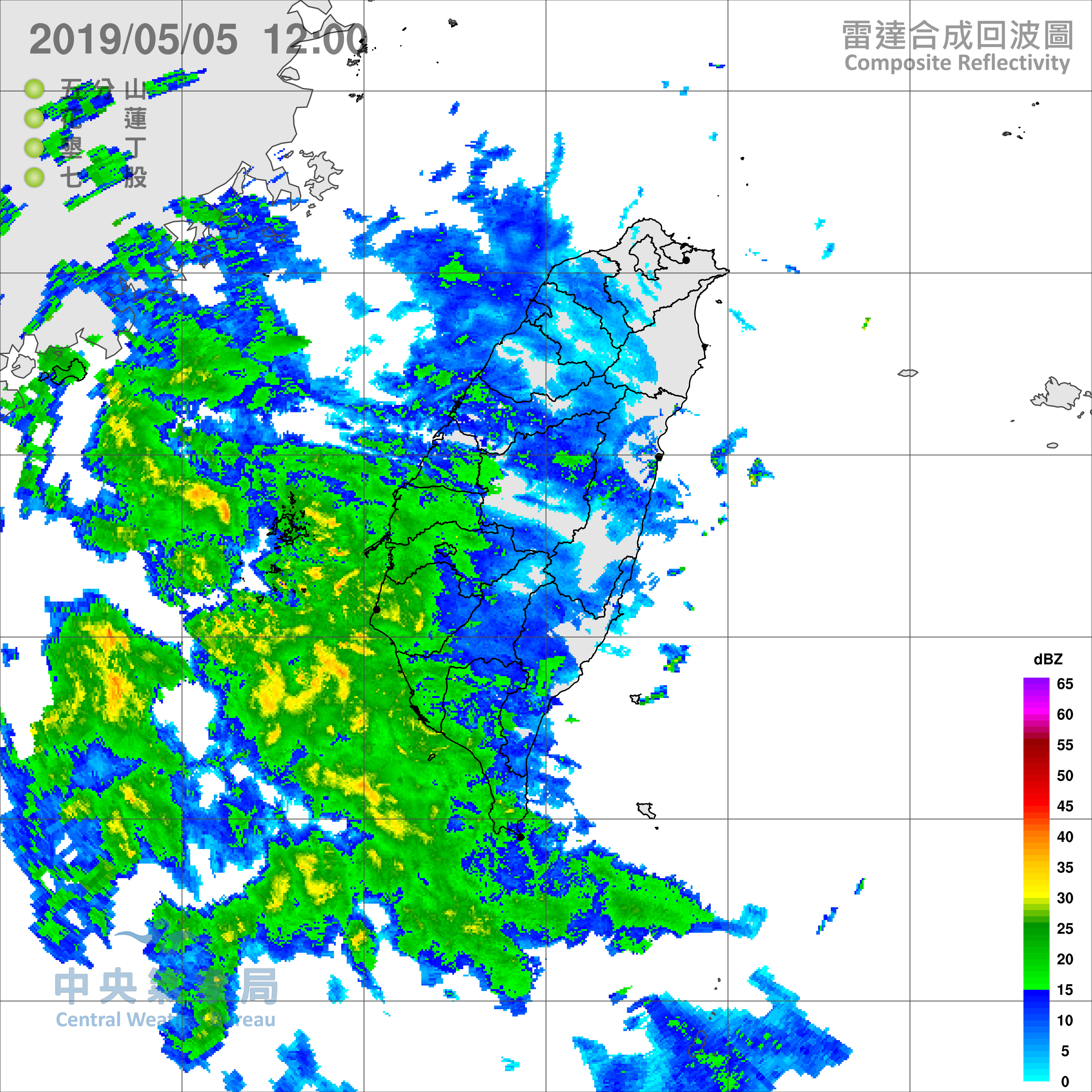 天氣圖。（圖／氣象局）