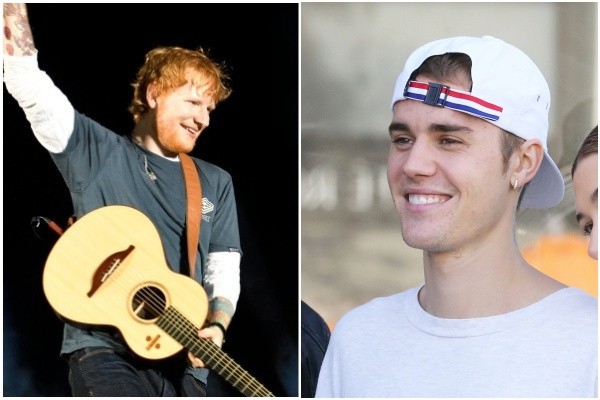 ▲▼小賈斯汀（Justin Bieber）和紅髮艾德（Ed Sheeran）合作，10日推出新單曲。（圖／翻記者湯興漢攝、CFP）