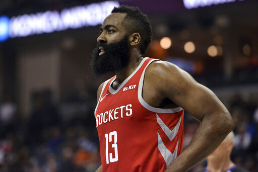 ▲哈登（James Harden）。（圖／達志影像／美聯社）