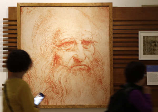 ▲▼  義大利文藝復興畫家達文西（Leonardo da Vinci） 。（圖／達志影像／美聯社）