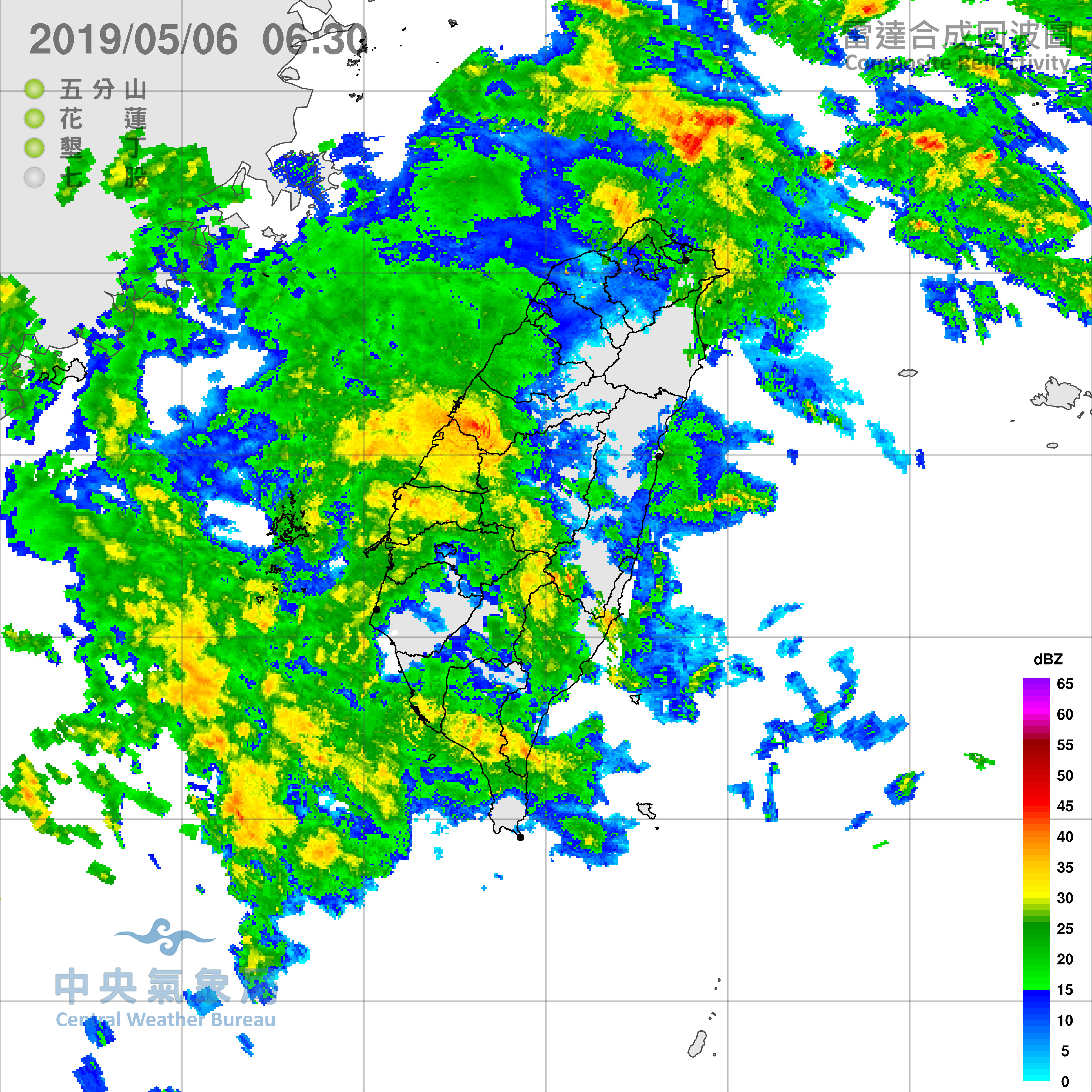 天氣圖。（圖／氣象局）