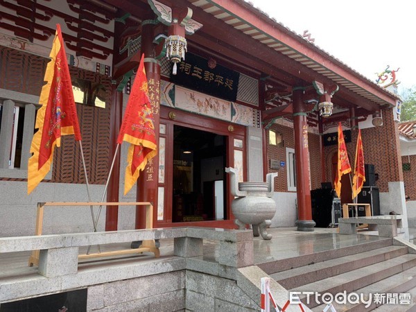 ▲▼ 王金平登陸,延平郡王祠。（圖／記者蔡紹堅攝）