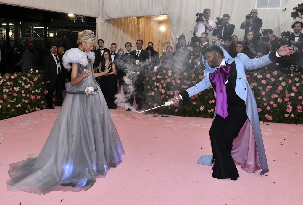 ▲MET Gala 2019：辛蒂亞（Zendaya）。（圖／達志影像／美聯社）