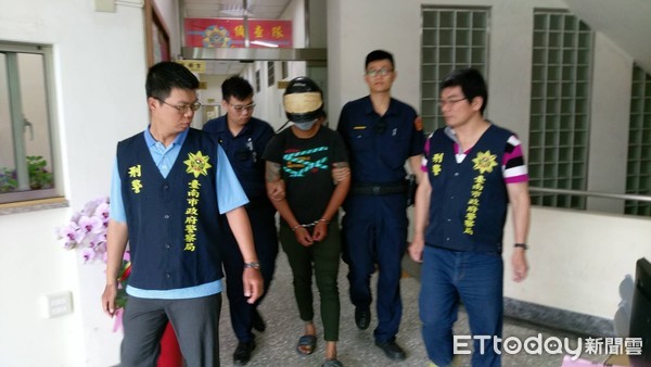 ▲台南市學甲地區漁塭打工維生的34歲賴姓男子，持槍到一家電子遊戲場，強盜6萬多元現金，得手後隨即騎機車逃逸，案發後自知難逃法網向分局投案。（圖／記者林悅翻攝，下同）