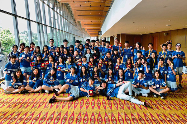 ▲明道中學參加馬來西亞發明展，全部得獎。（圖／明道中學提供）