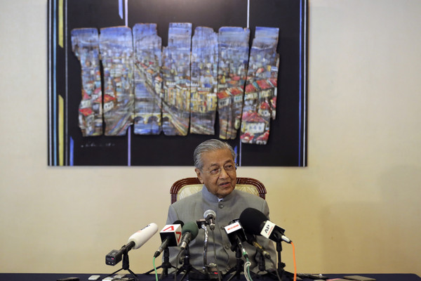 ▲▼ 馬來西亞首相馬哈迪（Mahathir Mohamad）。（圖／達志影像／美聯社）