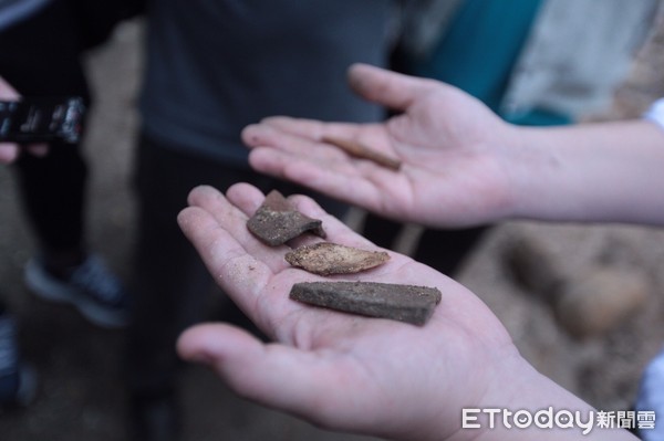 ▲▼基隆考古大發現！和平島停車場發掘「繩紋陶」　大航海時代3000年前就有人。（圖／基隆市政府）