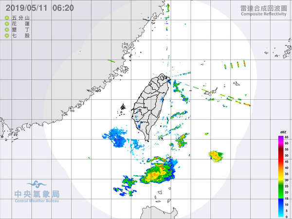 ▲▼衛星雲圖。（圖／翻攝中央氣象局）